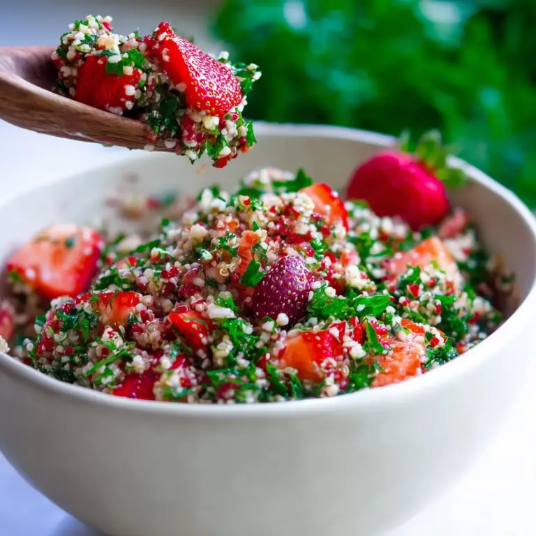 Strawberry Tabouli Salad