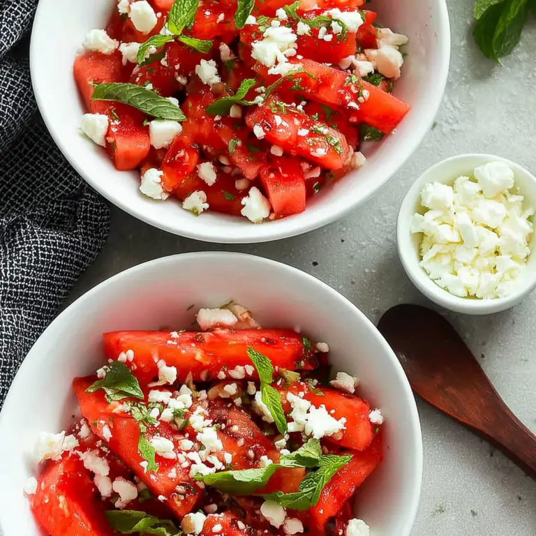 Watermelon Feta Salad: Refreshing & Easy Recipe